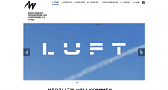 Desktop Screenshot of kuenstlerbund-mv.org